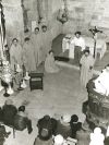Teatr Słowa pod Krzyżem Hiob 25 XII 1983 - Teatr Słowa pod Krzyżem w sztuce "Hiob" na podstawie tekstu Karola Wojtyły, kościół na Salwatorze, Kraków 25 XII 1983
