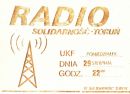 Ulotka zapowiadająca audycję Radia Solidarność w Toruniu